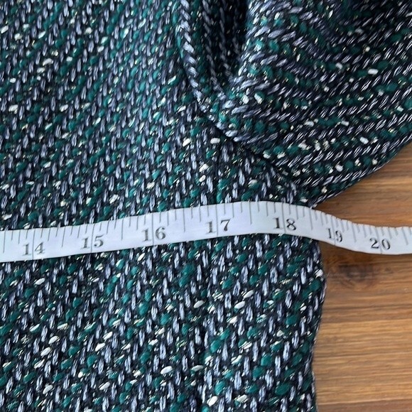 NWT Ann Taylor Tweed Mid Length Belted Blazer Jacket XS - Picture 11 of 15